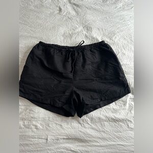 Black shorts mix linen and viscose size Small